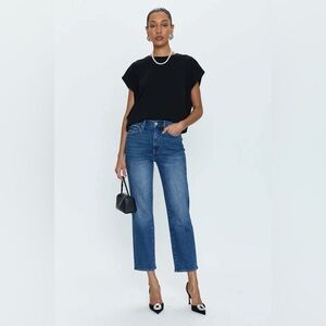 Pistola Denim Charlie high rise in Augustus 28